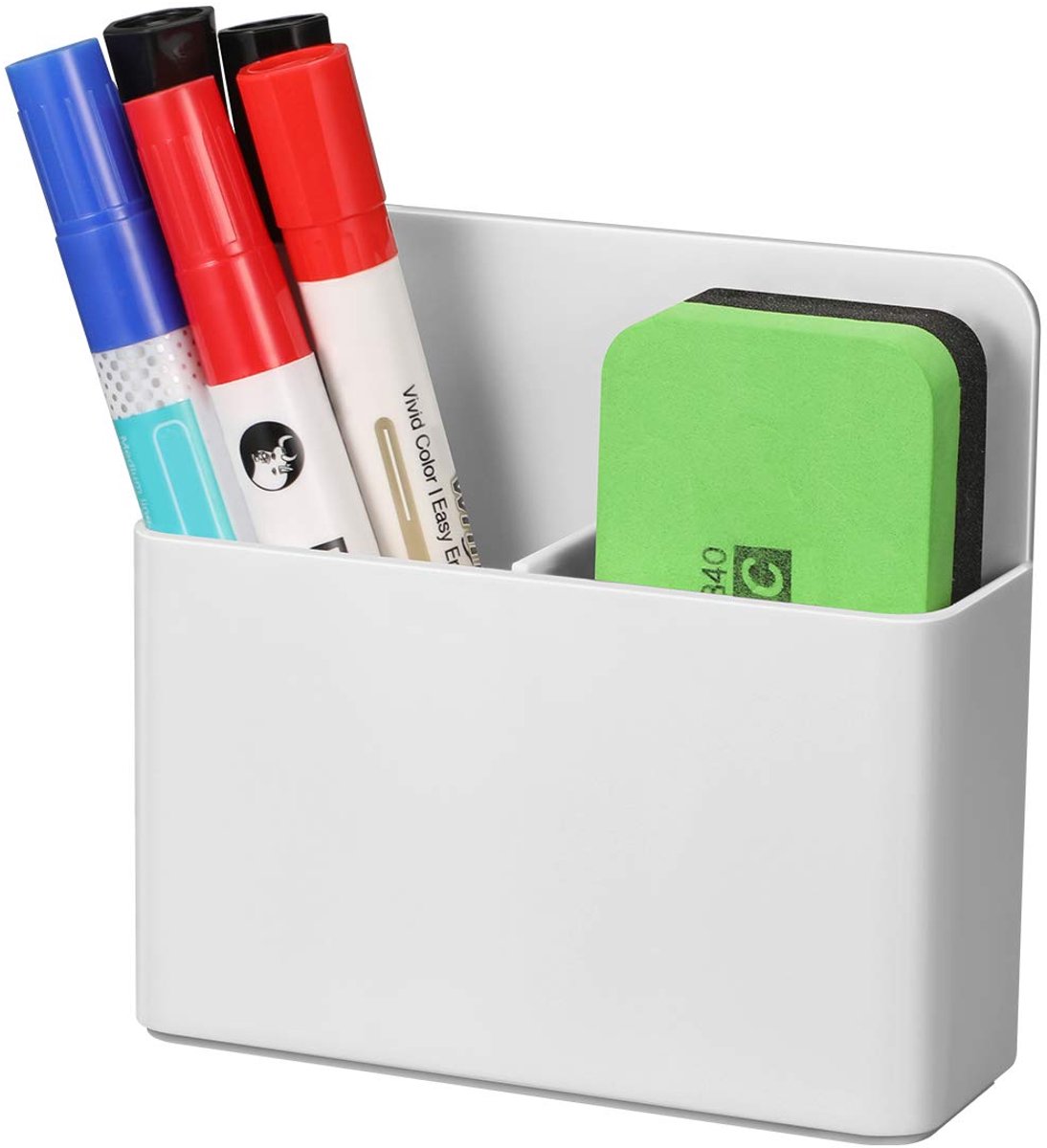 Dailygoods - Magnetische Markerhouder en Opbergdoos voor Whiteboard en Kantoor