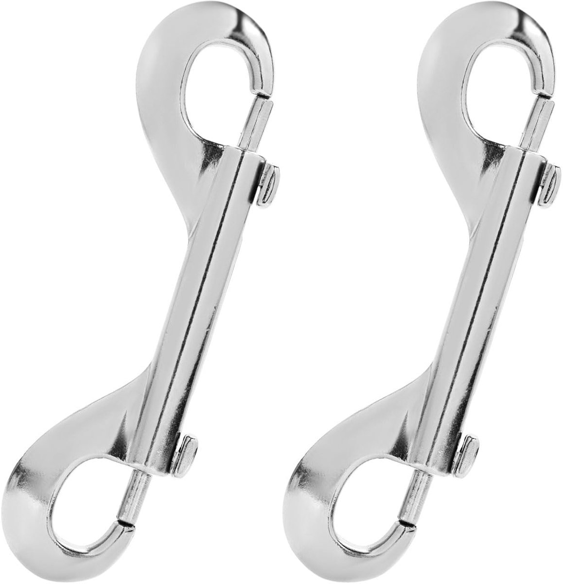 Dailygoods - 2pcs Heavy Duty Muska Hooks - 116mm Metalen Snaps voor Boer en Huisdieren