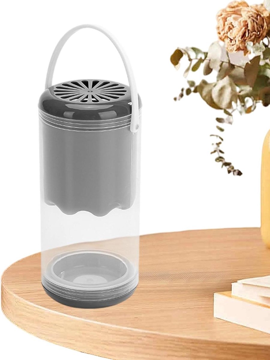 Luchtontvochtiger Kast - Vochtverwijderaar Doos - Kledingkast Droog Houden - Sferische Vocht Absorptie - 8.4 cm - Wit