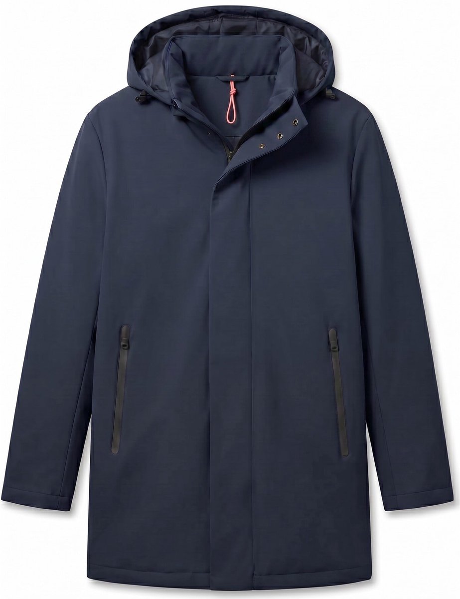 Parka Heren Winterjas - Herenjas - LF8766 - Blauw - Maat XL