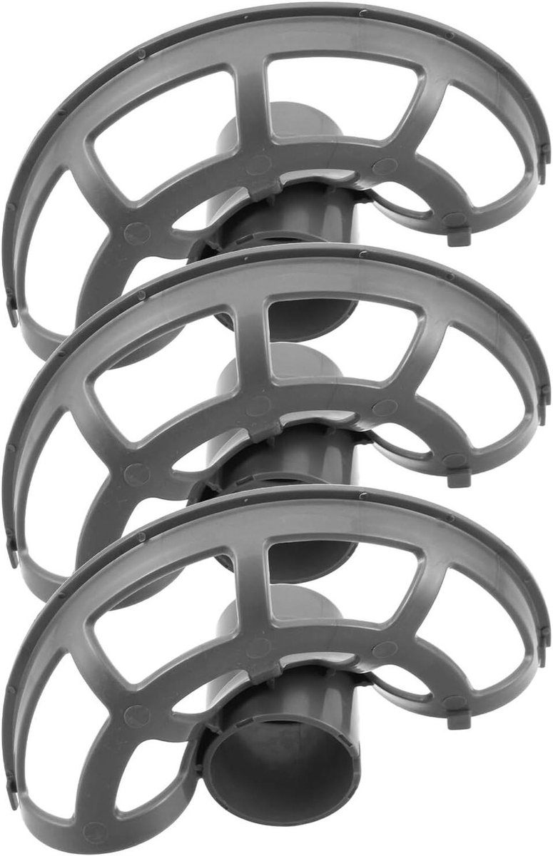 Ping Pong Trainer Ballen - Tafeltennis Orbit - Tafeltennis Oefenen - Automatische Baltoevoer - 15 cm - Grijs