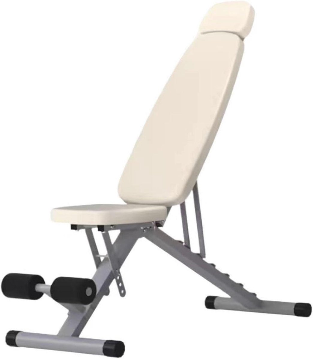 Halterbank - Fitnessbank Trainingsbank - Thuis Krachttraining - 14-in-1 Opvouwbaar - 400kg Draagvermogen - Zwart