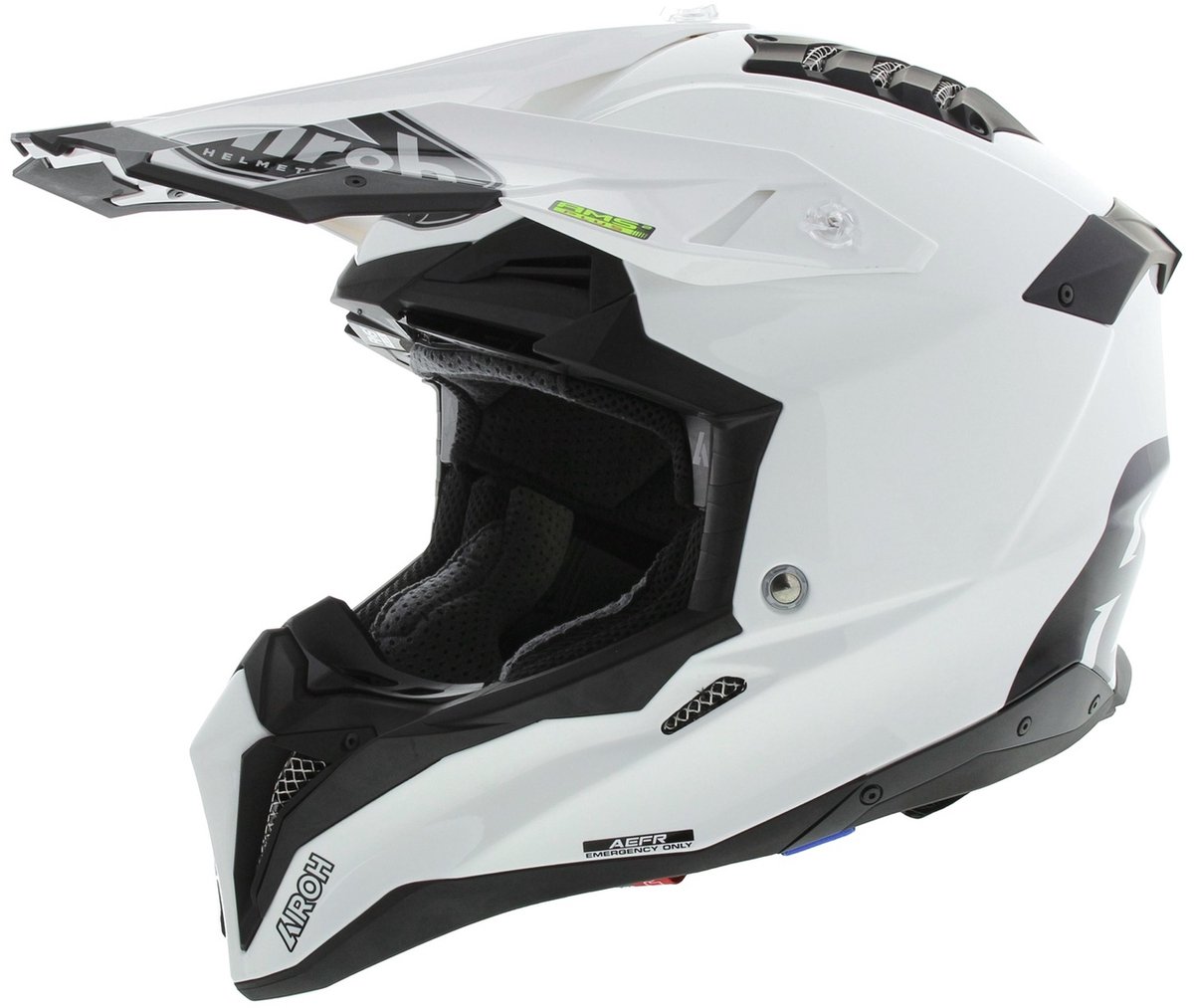 Airoh Aviator 3 AMS� Solid glans wit