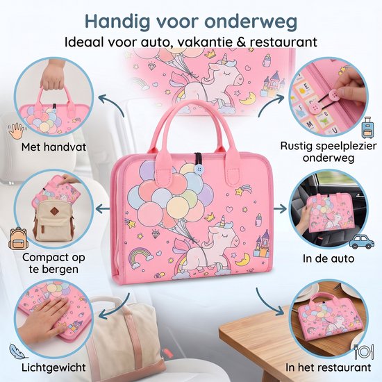 Montessori Busy Board - Montessori Speelgoed - Sensorisch Speelgoed - Activiteitenboek - Educatief Speelgoed - Speelgoed 1 jaar - Speelgoed 2 Jaar - Speelgoed 3 Jaar van VarietyPlay — afbeelding 4