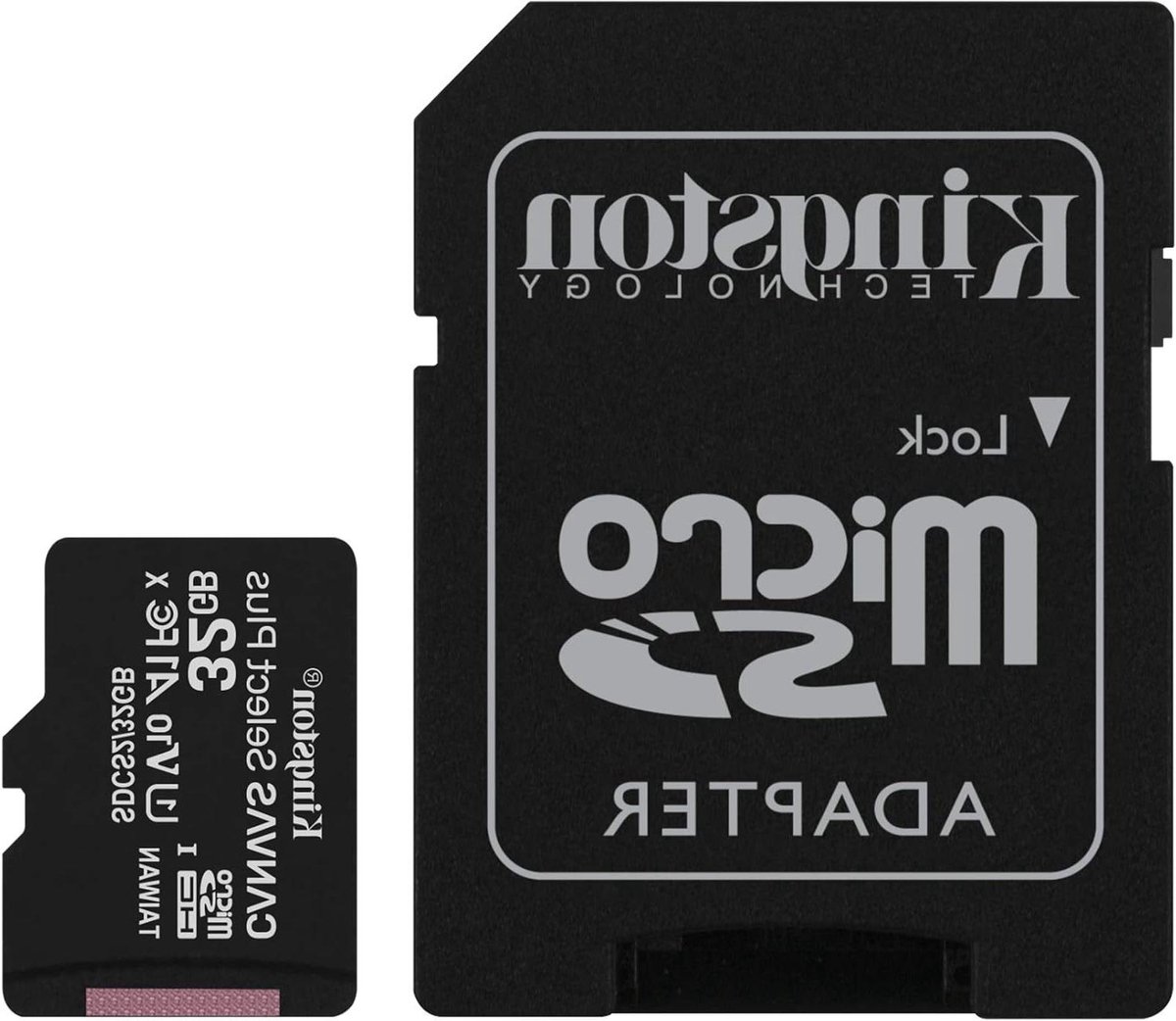microSDHC Geheugenkaart - SD kaart Opslagkaart - Foto's Opslaan - Android Geoptimaliseerd - 32GB - Zwart