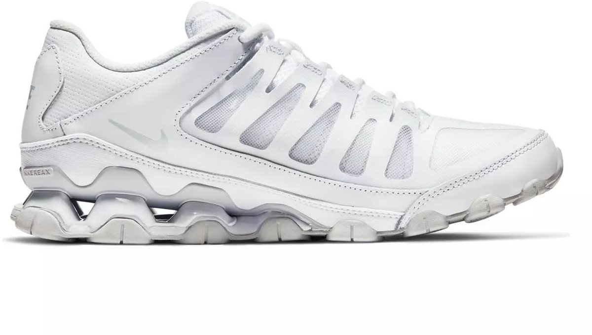 Nike REAX 8 TR Mesh - Heren Sneakers Schoenen Wit 621716-102 , Maat: EU 44.5 US 10.5