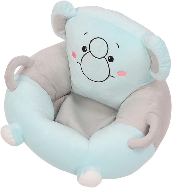 Babyfauteuil - Kinderzitje Babyzitje - Baby Zelfstandig Zitten - Ergonomische Rugsteun - 0-6 Maanden - Olifant — afbeelding 5