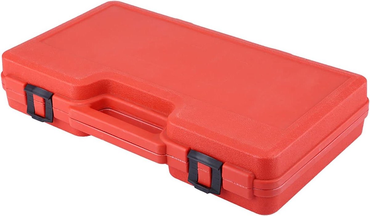 Slangklemtang Set - Flexibel Gereedschap - Auto Reparatie - 9 Delige Set - Met Opbergkoffer - Rood