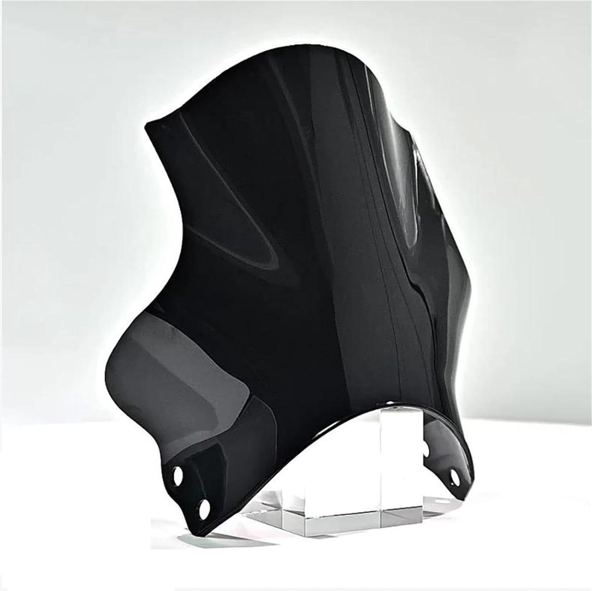 Motorfiets Windscherm - Winddeflector Scooter - Comfortabel Rijden - Verbetert Zichtbaarheid - 5-7 inch Universeel - Zwart