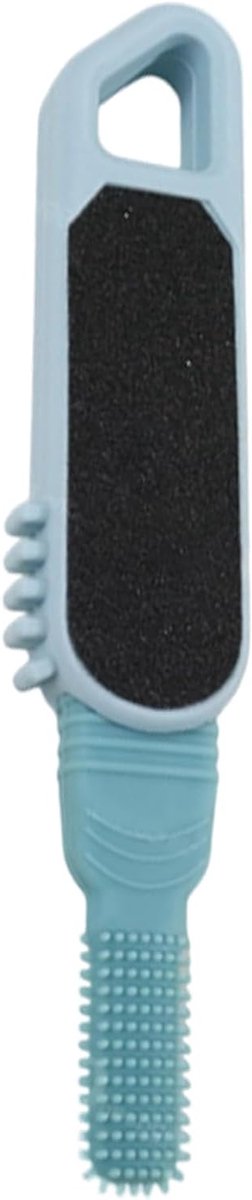 Eeltverwijderaar Voeten - Voetvijl Pedicure - Voeten Verzorgen - Dubbele Kop Ontwerp - 218 cm - Grijs