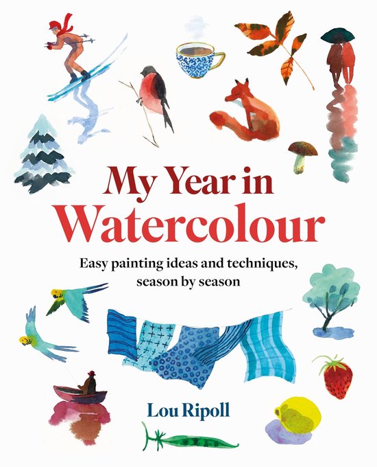 My Year in Watercolour - cover