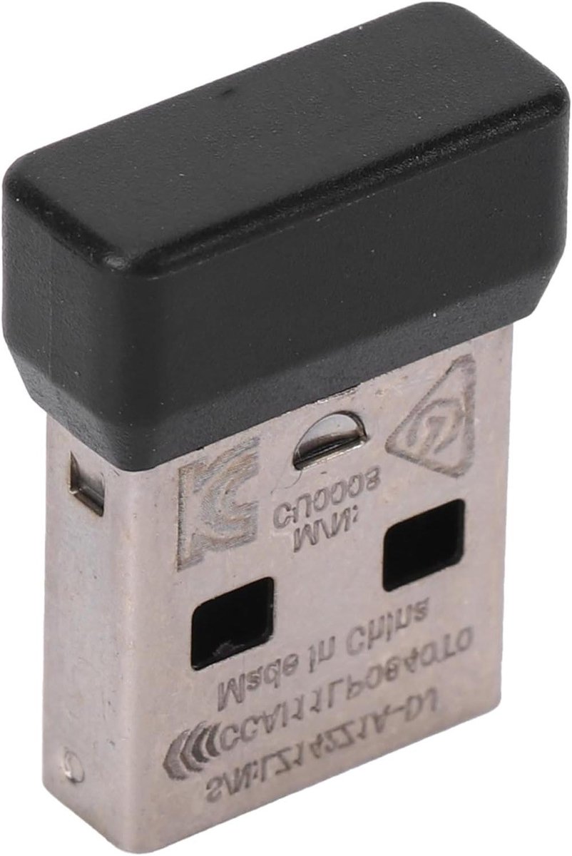 Muisontvanger Vervanging - Dongle Adapter - Draadloze Muis Gebruiken - Specifiek voor G305 G304 - Compact Ontwerp - Zwart