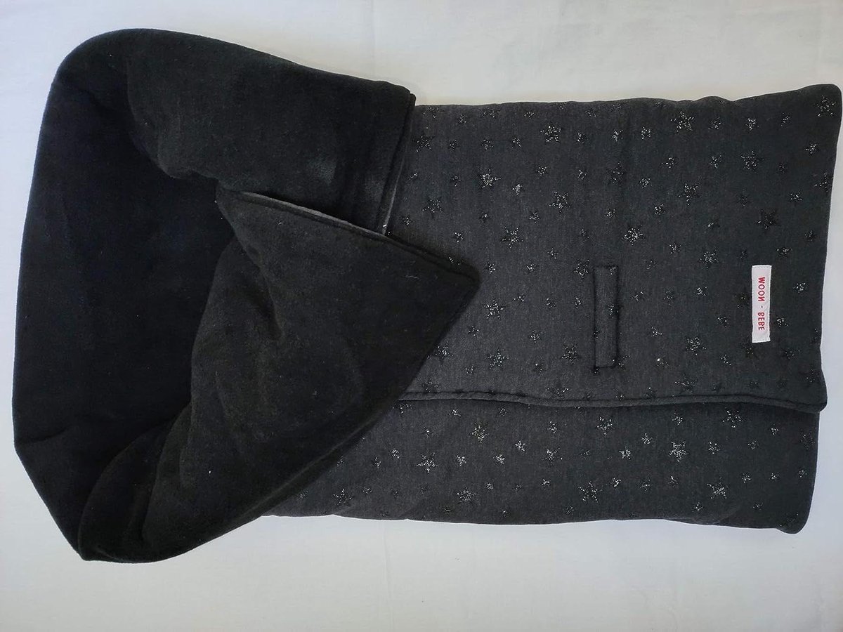 Baby Voetenzak - Baby Nest - Kinderwagen Gebruik - Zacht Katoen - 36 x 25.5 x 11 cm - Grijs