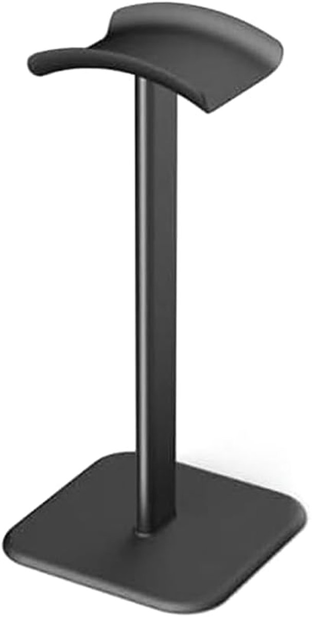 Hoofdtelefoonstandaard Bureau - Headset Houder - Bureau Organisatie - Draagbaar Ontwerp - 23.5 x 10.5 x 10.5 cm - Zwart