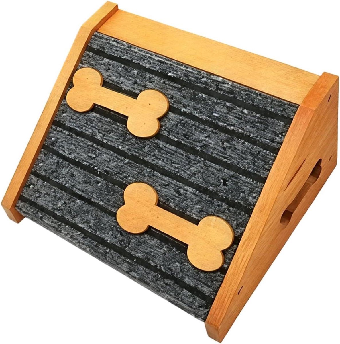 Hondenhelling - Huisdierenopstap - Meubels Bereiken - Antislip Vilten Onderlegger - 30x15x25 cm - Niet gespecificeerd