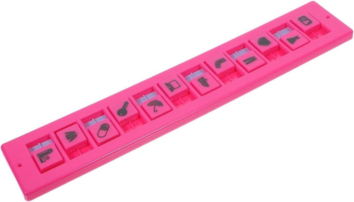 Verhuisdozen Labels - Organisatie Stickers - Efficiënt Sorteren - Gestroomlijnde Classificatie - 22.80X4.00X0.60CM - Rooskleurig