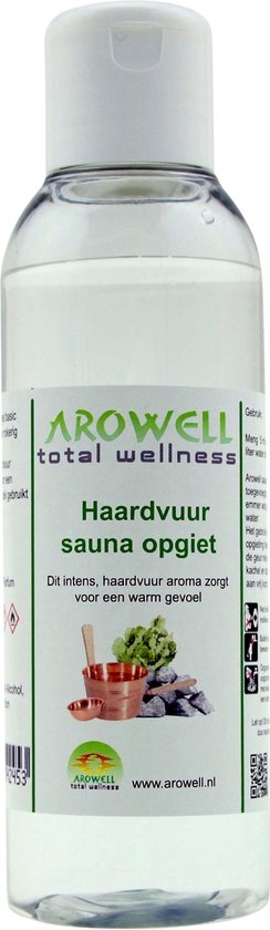 Arowell - Haardvuur sauna opgiet saunageur opgietconcentraat - 100 ml