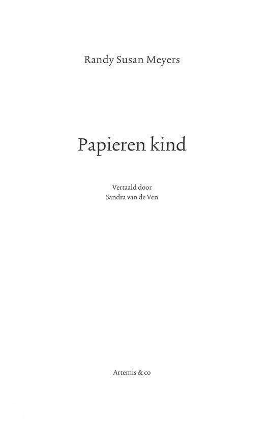 Papieren kind