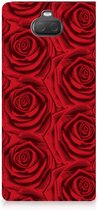 Sony Xperia 10 Plus Smart Cover Rood Rose