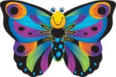 Vlinder vlieger gekleurd 76 x 112 cm