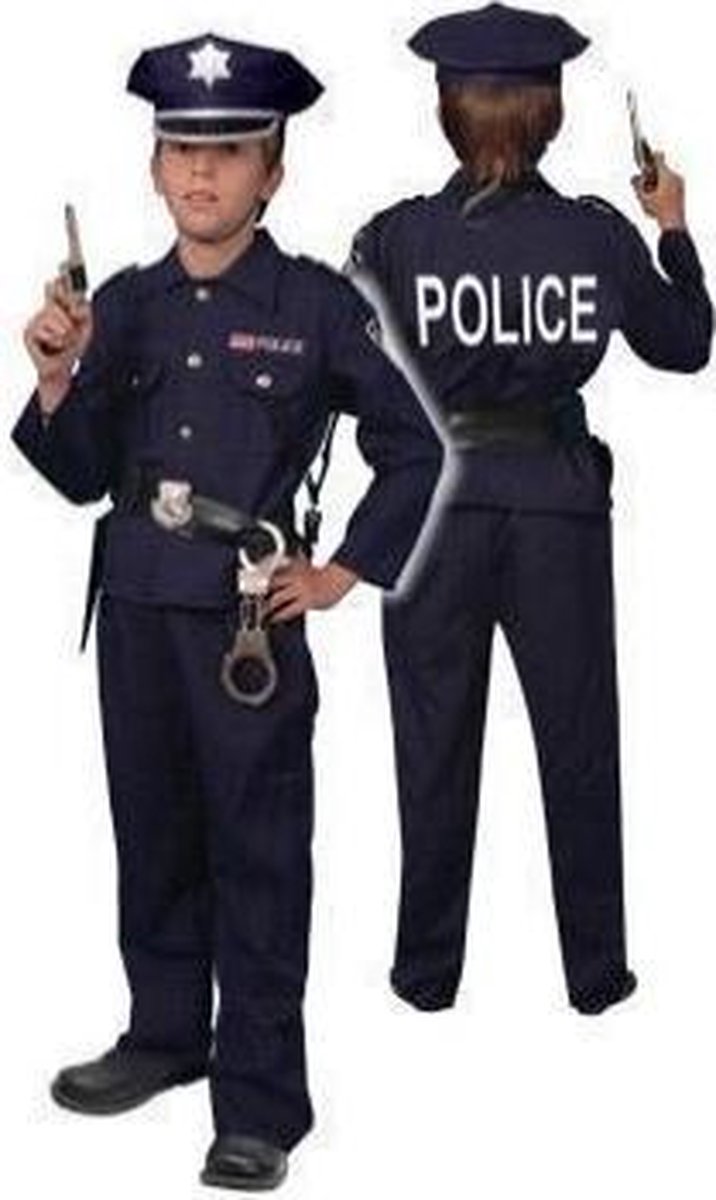 Politie uniform - Kostuum - Maat 152