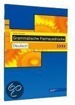 Grammatische Fachausdrücke Deutsch | Book
