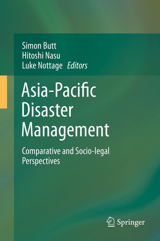 Asia-Pacific Disaster Management - cover