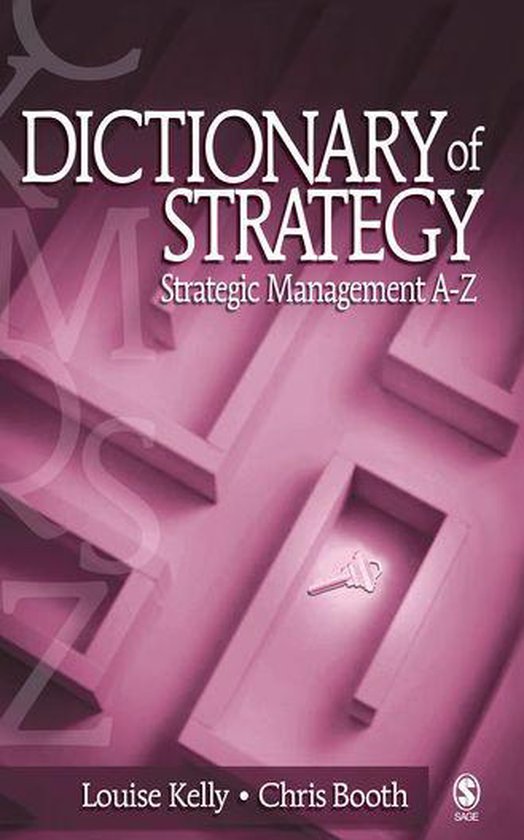 Dictionary of Strategy - cover