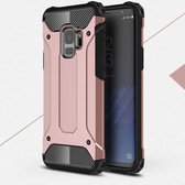 Armor Hybrid Back Cover - Samsung Galaxy S9 Hoesje - Rose Gold