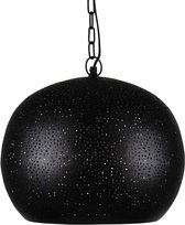 Arabische Hanglamp Intisar Zwart Goud Ø 35 x 32cm Handgemaakt