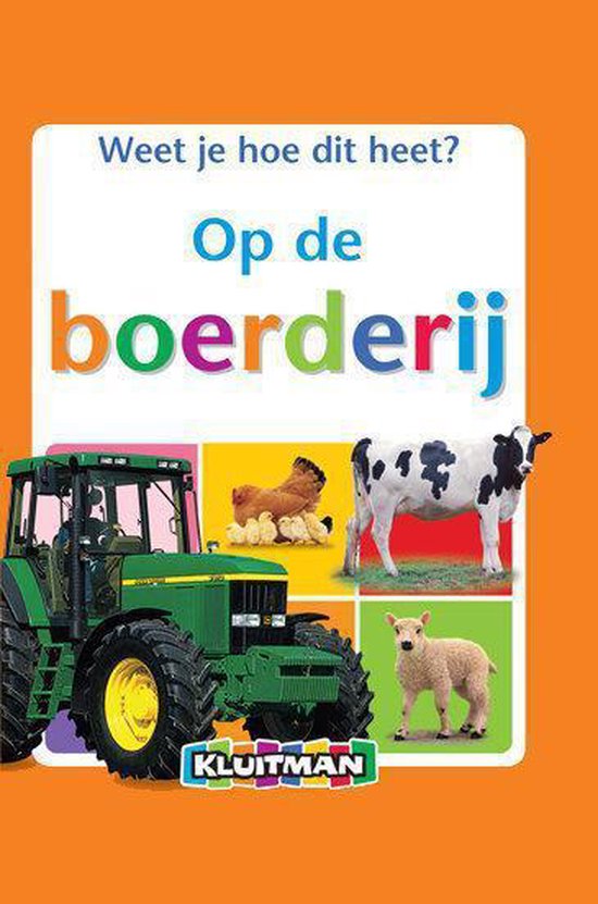 Cover van het boek 'Op de boerderij'