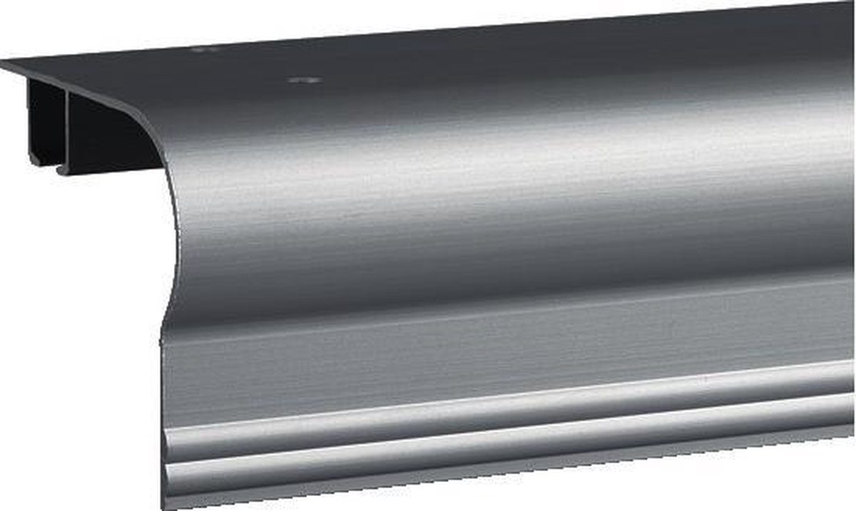 Aluminium wit gelakt gordijnkaprail Dona 150cm