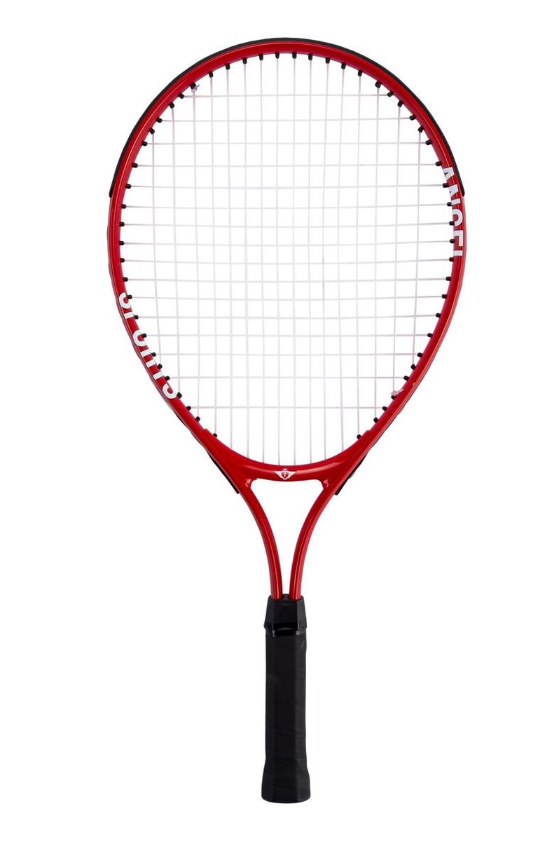 Tennisracket 21” Aluminium Rood – Lichtgewicht Tennisracket – Recreatief Tennisracket voor Beginnende Tennissers en Vrij Spel – Engelhart