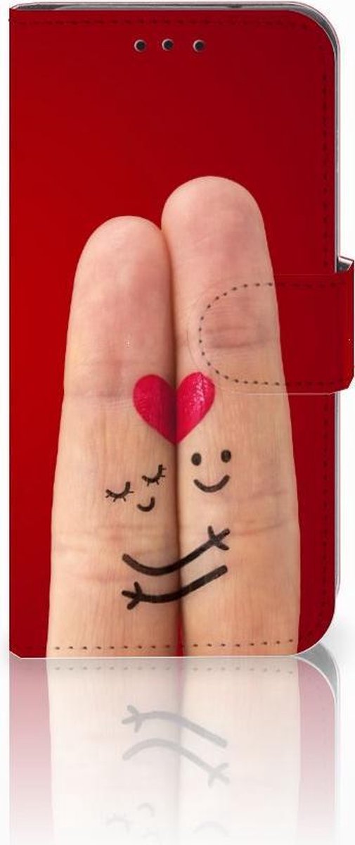 Samsung Galaxy S10e Wallet Case met Pasjes Liefde - Origineel Romantisch Cadeau