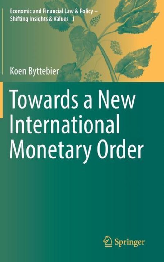 Towards a New International Monetary Order - cover