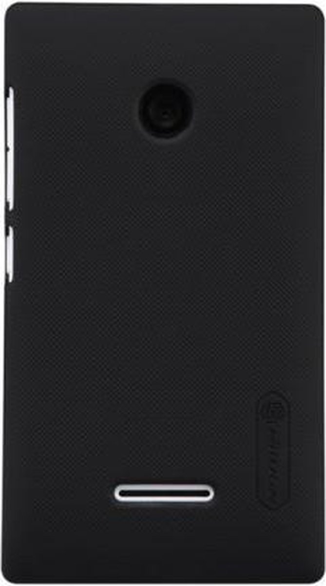 NILLKIN Super Frosted Shield Case Microsoft Lumia 435 Zwart