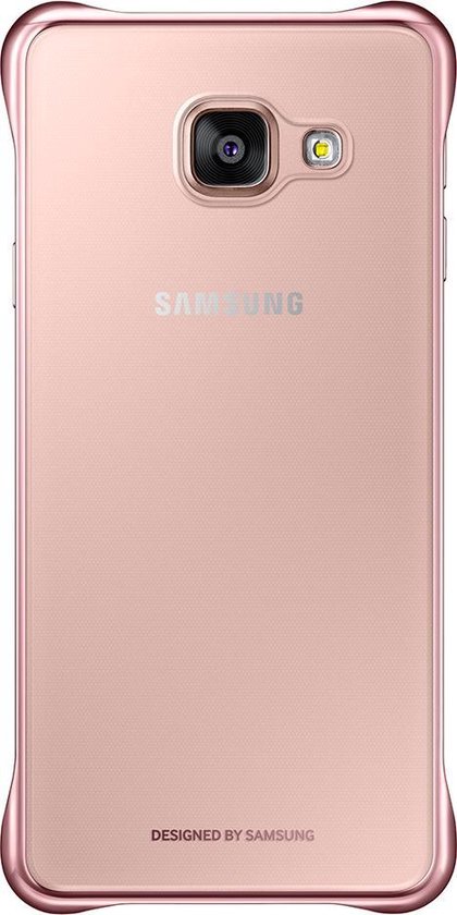 Arabisch Mount Bank Postbode Samsung Galaxy A3 (2016) Clear Cover Pink Gold | bol.com