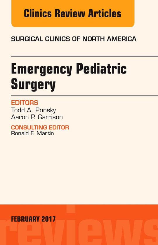 The Clinics: Surgery Volume 97-1 - Emergency Pediatric Surge ... - cover