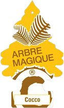 Arbre Magique 12 X 7 Cm Cocos Jaune / Marron