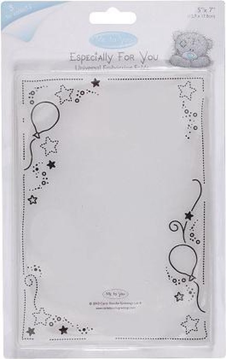 "embossing folder 5""x7"" swirls"
