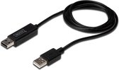 Digitus DS-16101 1.1m Mannelijk Mannelijk Zwart USB-kabel