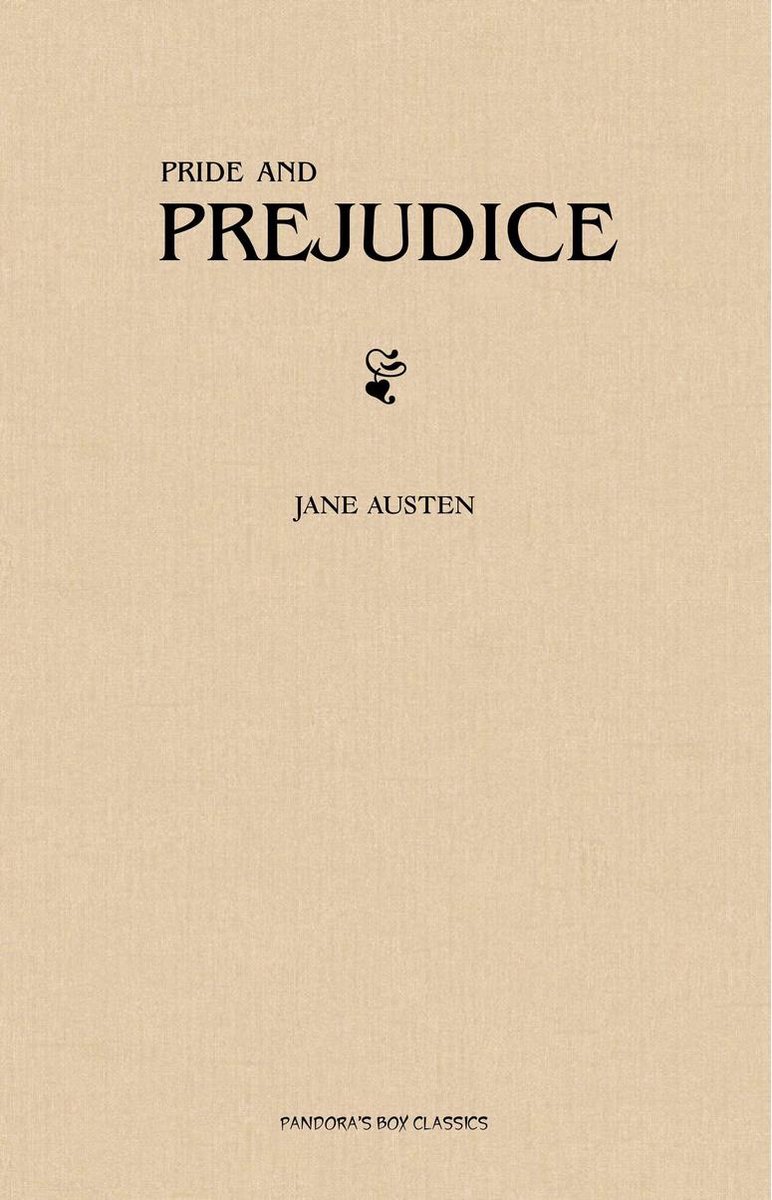 Omslag van Pride and Prejudice
