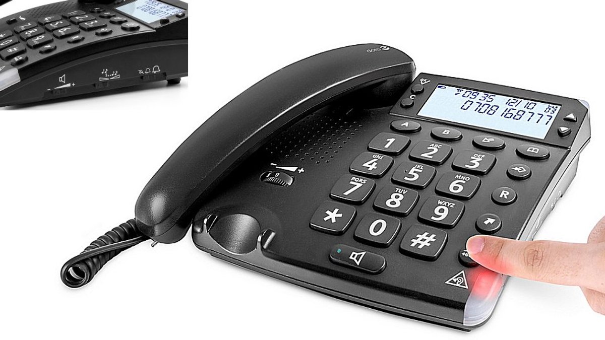 Doro Magna 4000 Dect telefoon Zwart