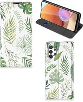 Smartphone Hoesje Geschikt voor Samsung Galaxy A32 5G Enterprise Editie | Geschikt voor Samsung A32 4G Wallet Book Case Bladeren