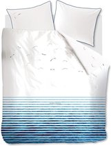 Rivièra Maison Seagull Dekbedovertrek - Eenpersoons - 140x200/220 cm - Blauw