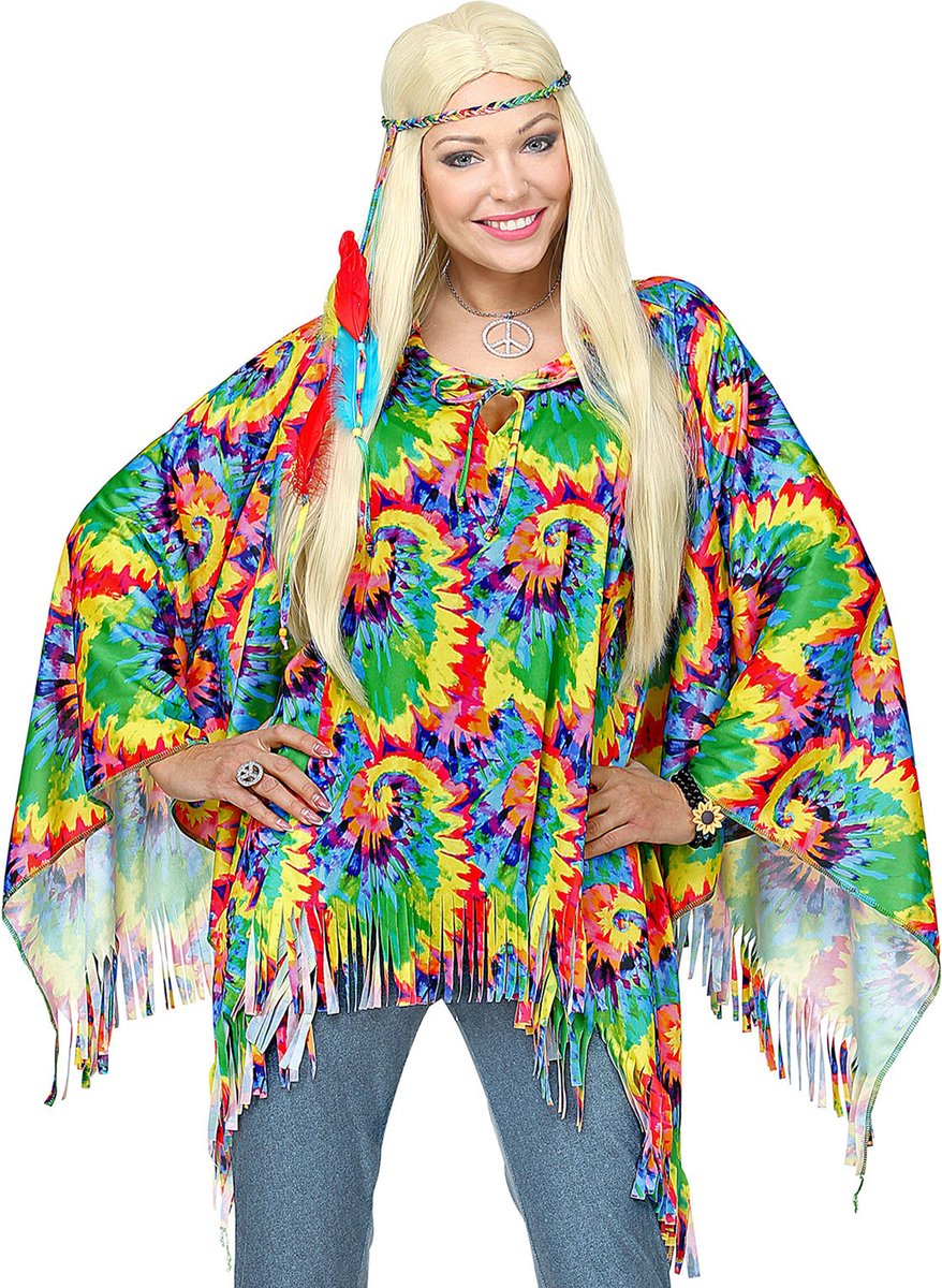 Hippie poncho psychedelisch