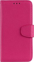 Mobigear Classic Bookcase Hoesje - Geschikt voor Samsung Galaxy J6 Plus - Magenta