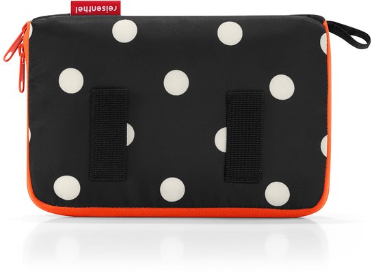 Reisenthel Mini Maxi Rucksack Rugzak - Opvouwbaar - 14L  - Mixed Dots Zwart;Wit;oranje