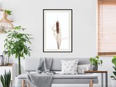 Artgeist - Schilderij - Typha - Multicolor - 30 X 45 Cm