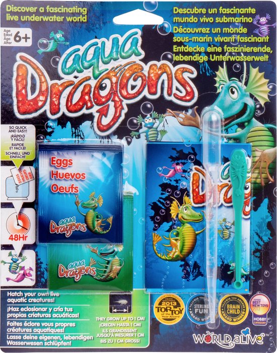 Foto: Aqua dragons sea monkeys blister